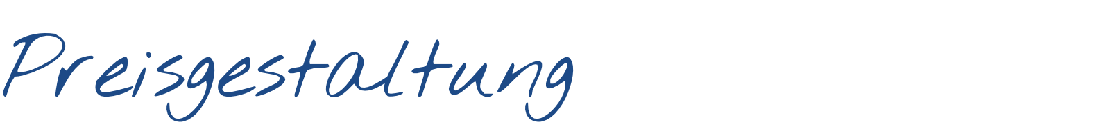 Preisgestaltung